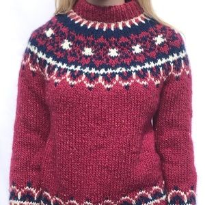 Handmade Fair Isle Sweater